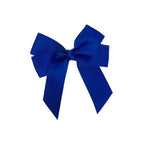 Cobalt Blue Long Bow Clip - Emmy & Belle