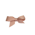 Peach Bow Barette - Emmy & Belle