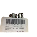 Brown Set of Two Ribbons Clips - Emmy & Belle