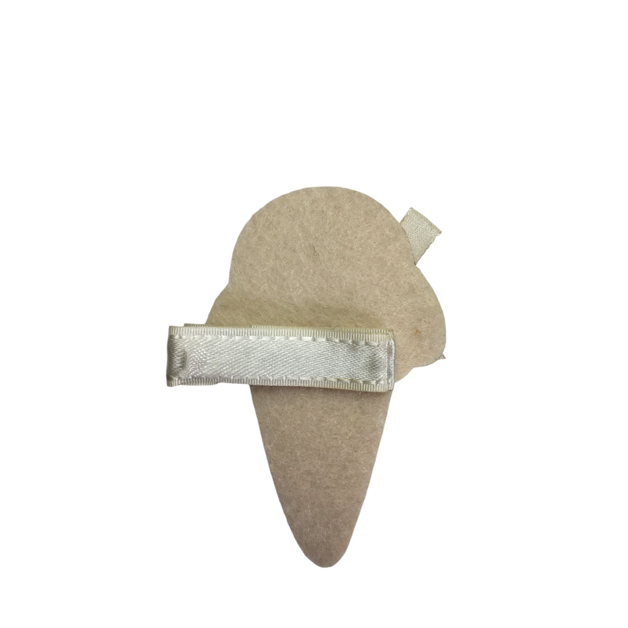 Pink & Gold Glitter Ice cream Cone Clip - Emmy & Belle