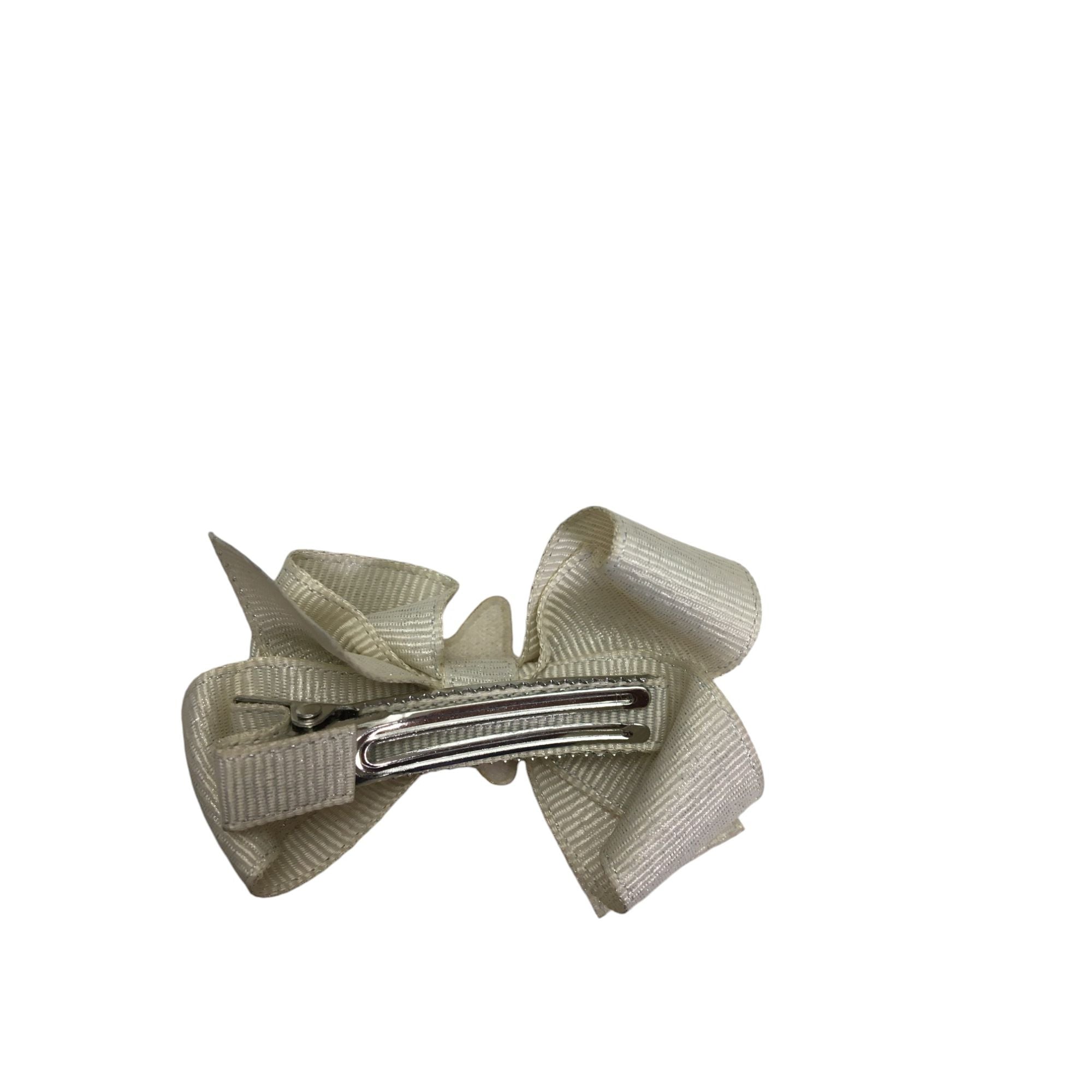 Gold Glitter Star Bow Clip - Emmy & Belle