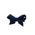 Navy Blue Bow Barette - Emmy & Belle