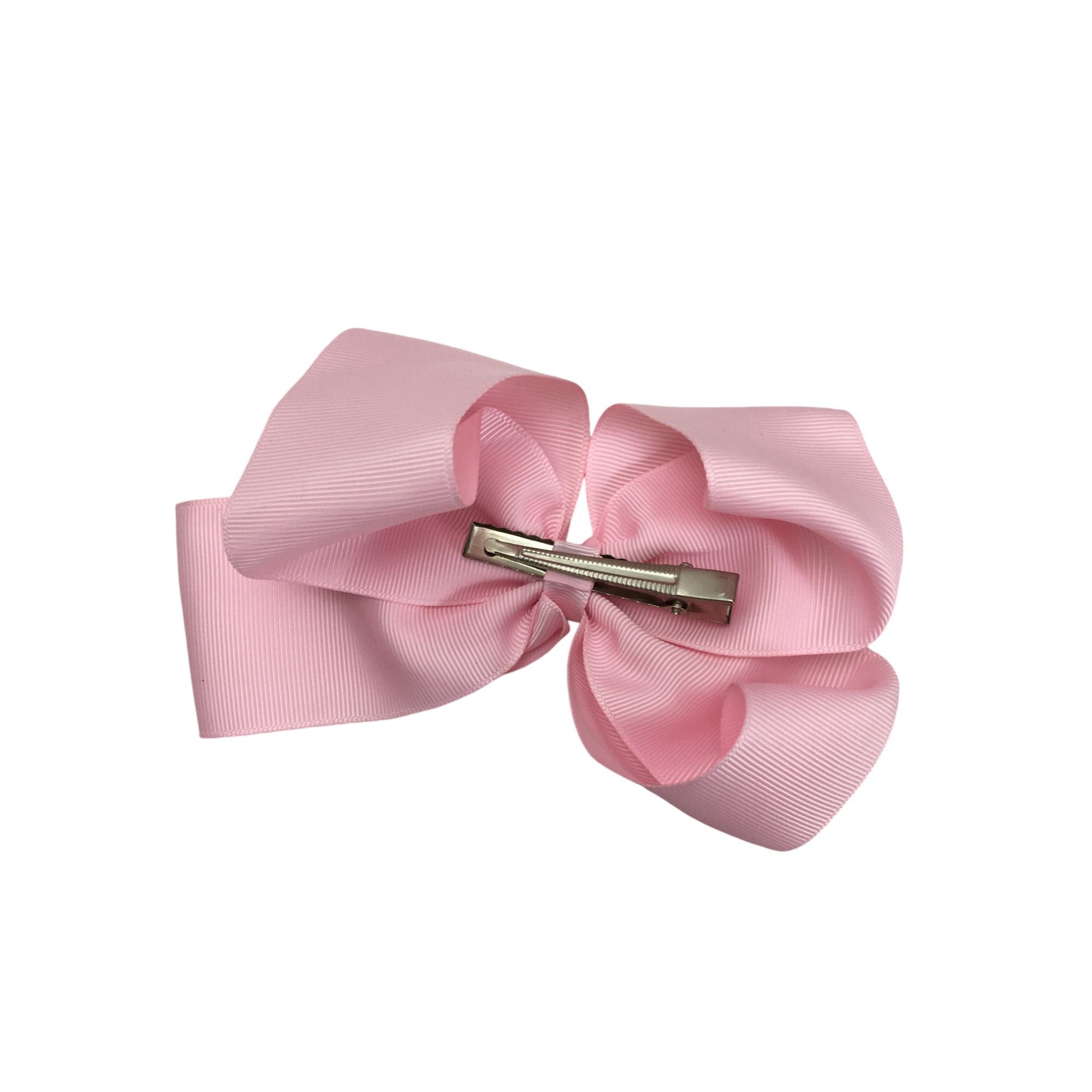 Light Pink Large Bow Clip - Emmy & Belle