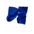 Cobalt Medium Bow Clip - Emmy & Belle