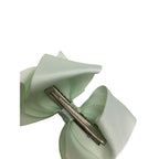 Mint Green 3inch Bow Clip - Emmy & Belle