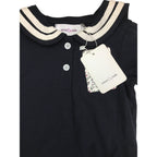9M Navy Blue Sailor Dress Romper  - Emmy & Belle