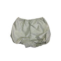 6-12M Mint Green Satin Bloomer Shorts - Emmy & Belle