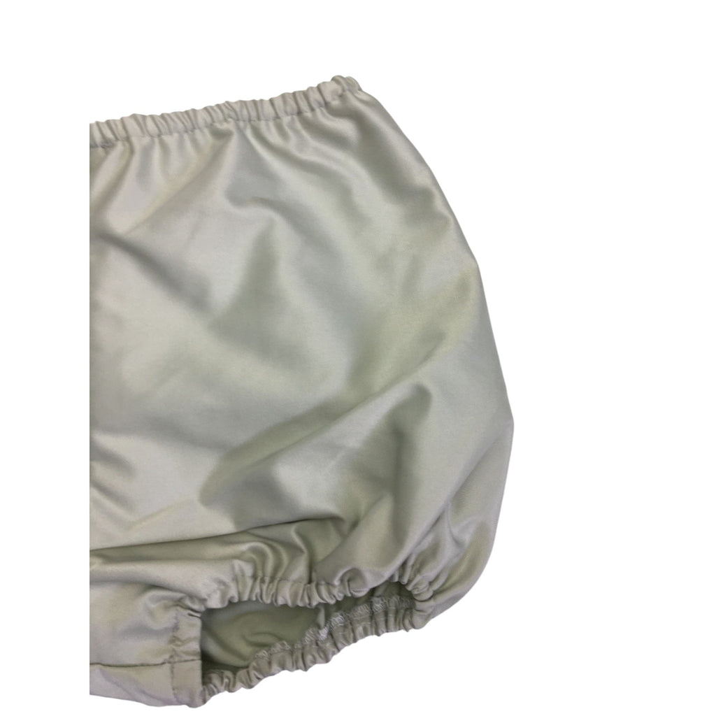 6-12M Mint Green Satin Bloomer Shorts - Emmy & Belle