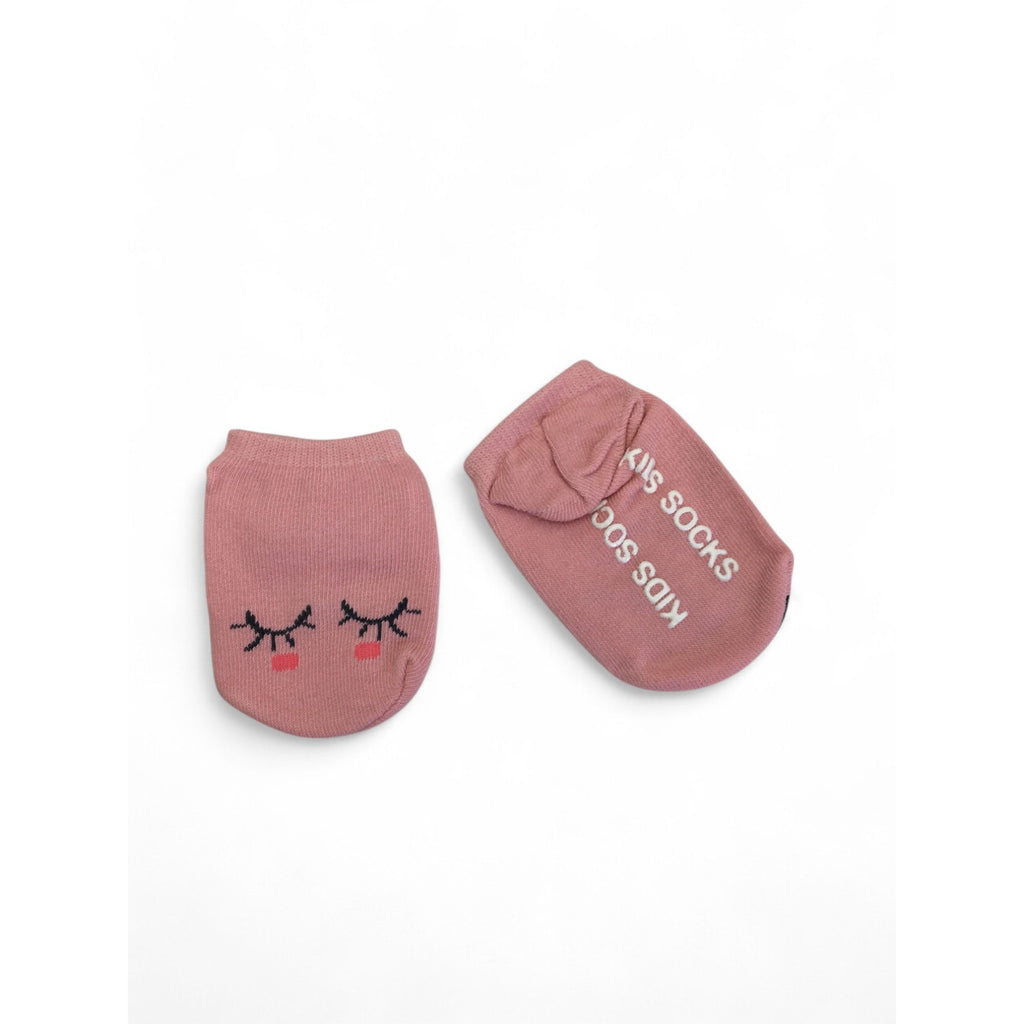 0-24M Pink Bunny Ankle Socks - Emmy & Belle