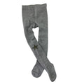 4-7Y Grey & Gold Star Knit Stockings - Emmy & Belle