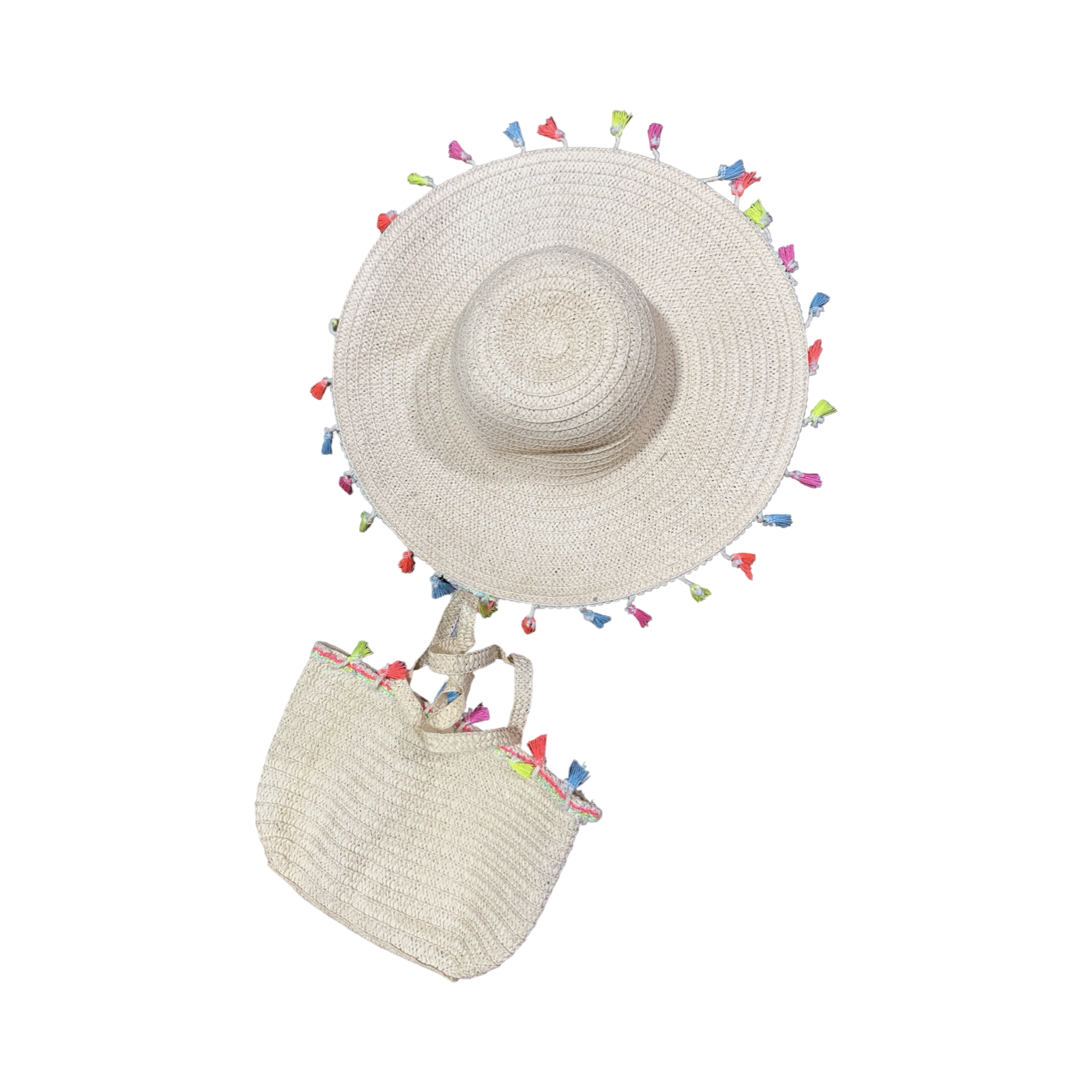 Girls sun hat & handbag set