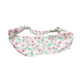 6-12M Pink & Green floral headband
