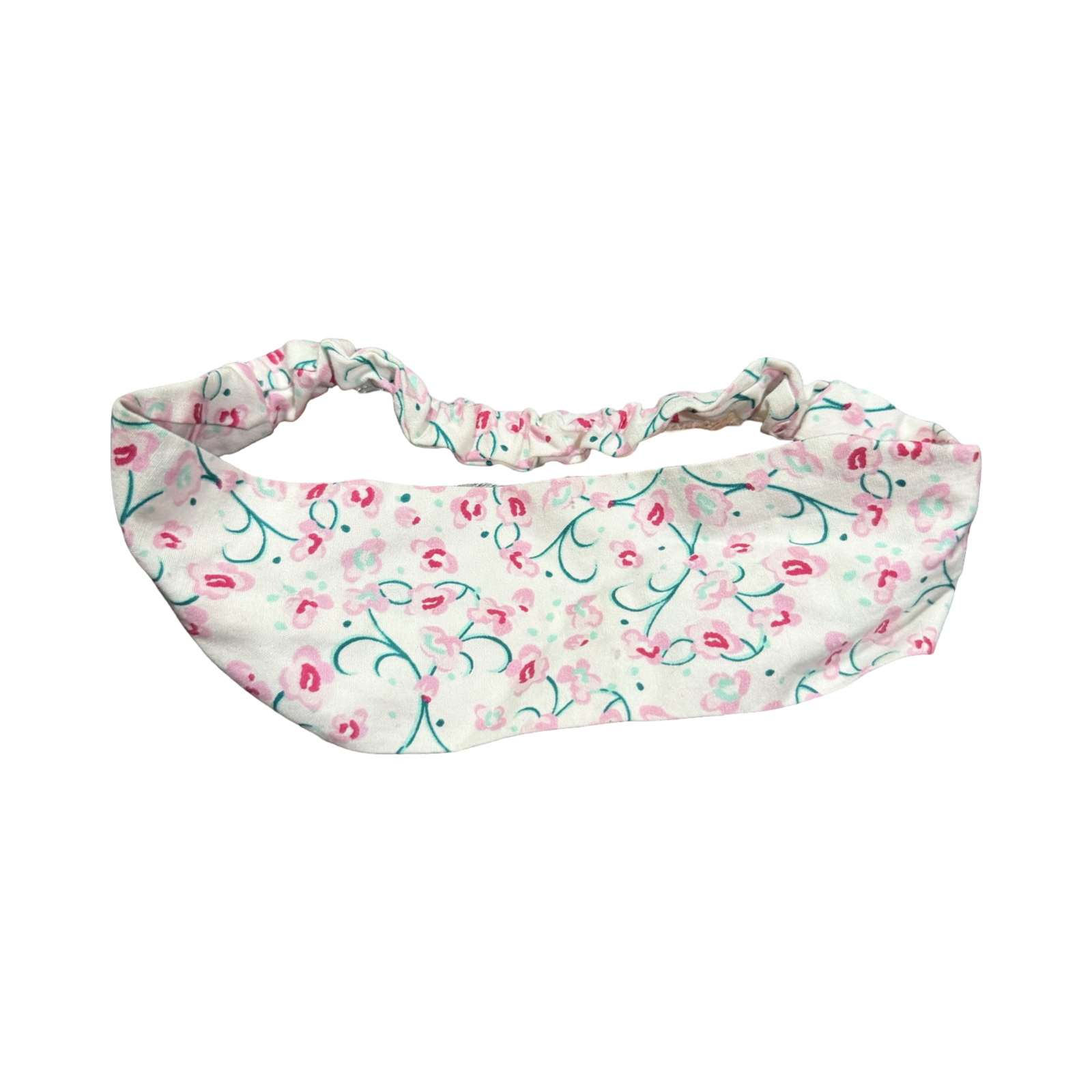 6-12M Pink & Green floral headband