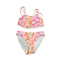 14-15Y Floral 2pc swimming costume