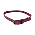 S/M Girls pink metallic belt