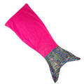 Mermaid tail blanket - one size for girls