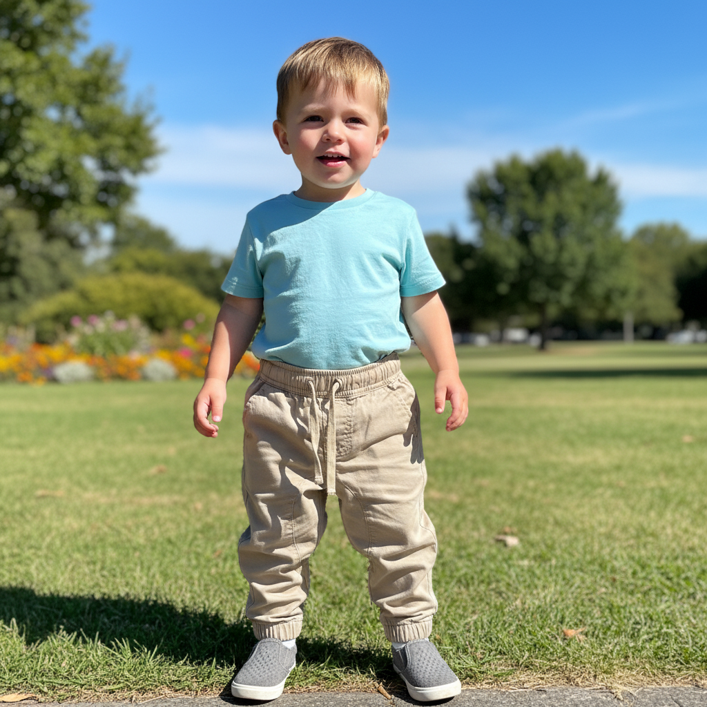 1-2Y Beige elasticated chino - Country road