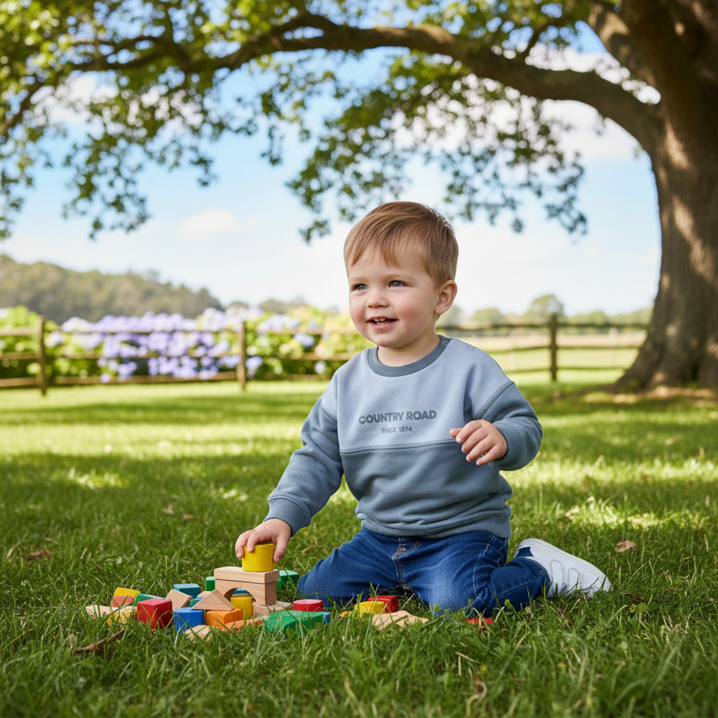 1-2Y Sage Green Sweater - Country Road