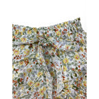 3-6M White Autumnal Floral Bloomer - Little Robin's