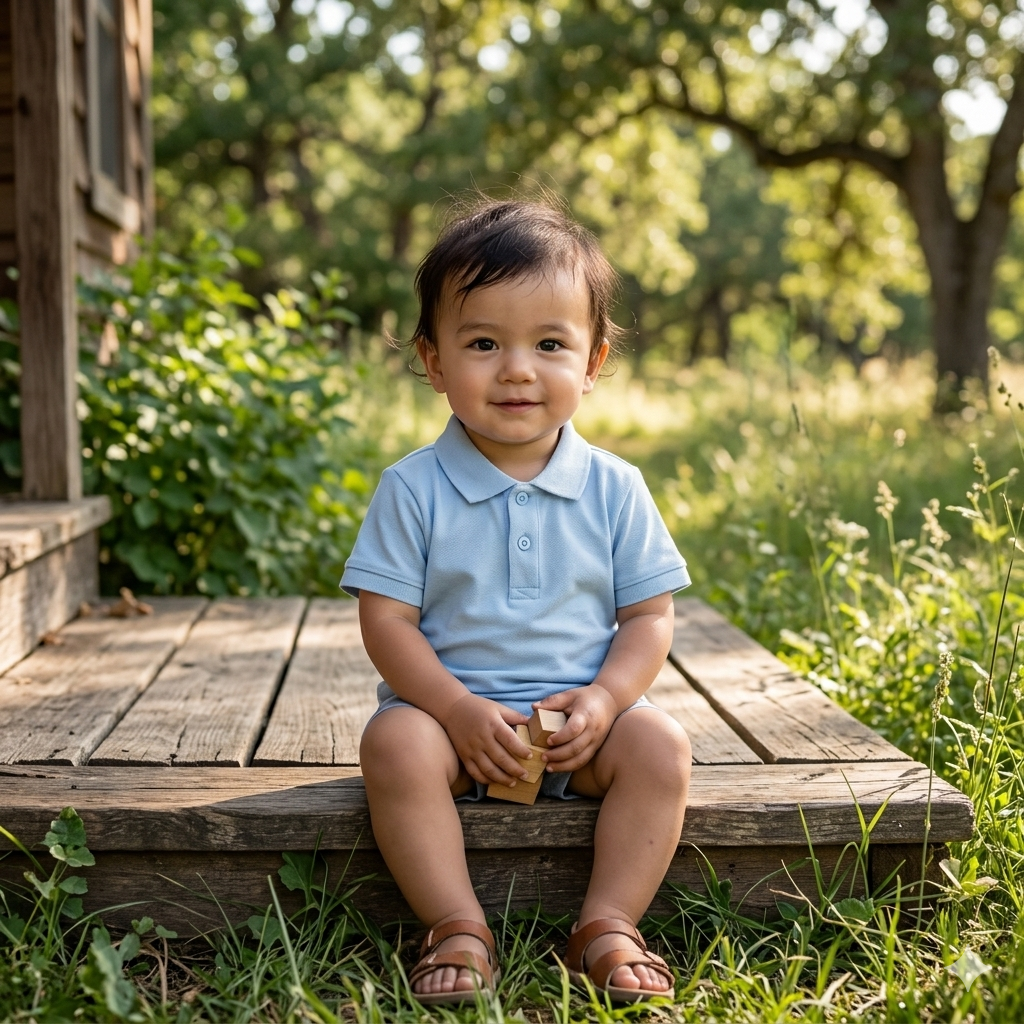 1-2Y Light Blue Golfer - Zara