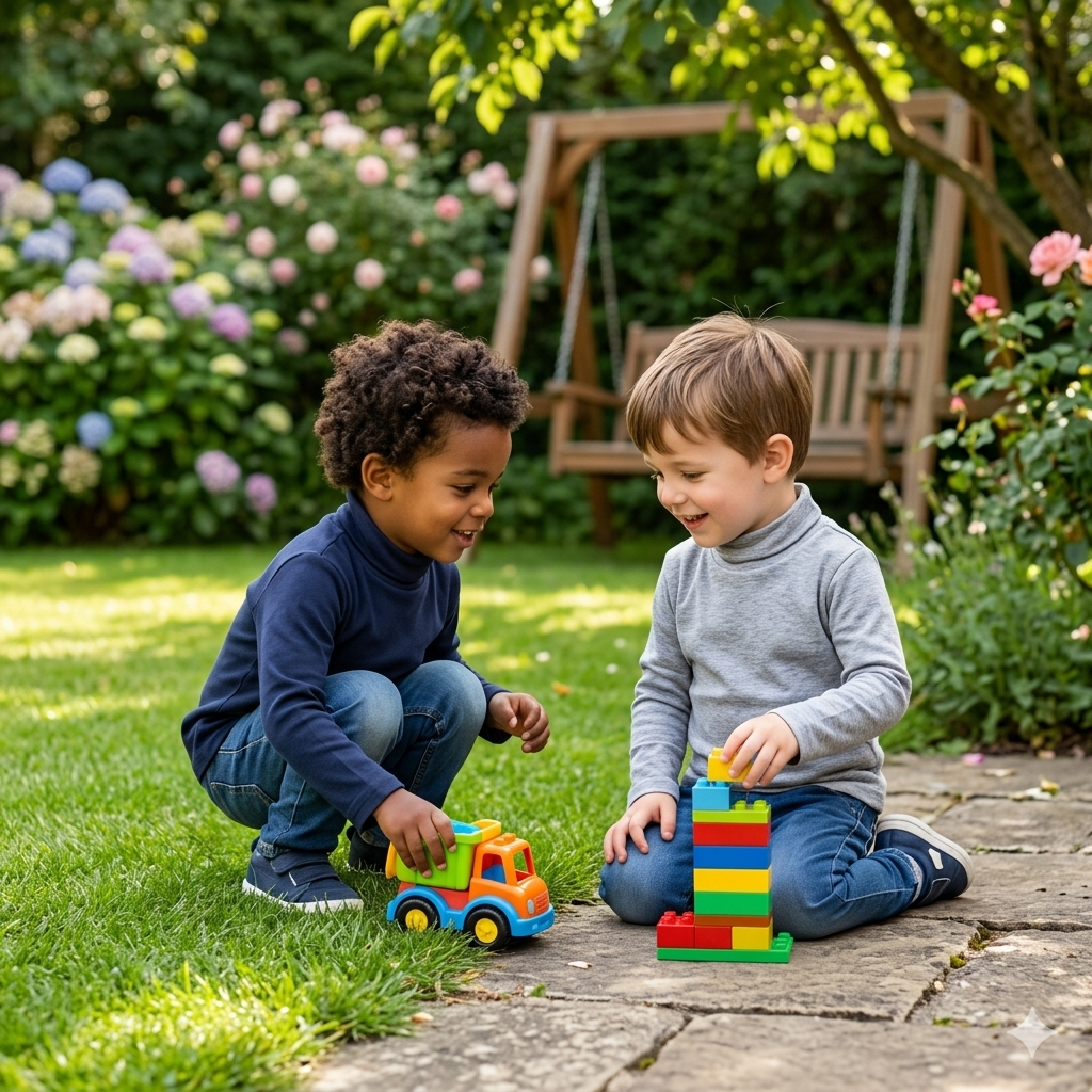 2-3Y 2pc Poloneck navy & grey long sleeve - Zara