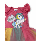 3-6M Pink My Little Pony Rainbow Tulle Romper - Real