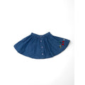 3-6M Light Blue Chambray Button Front Skirt - Woolworths