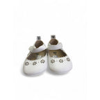 Size 0 - White Pleather Soft Sole Mary Janes - Woolworths