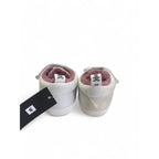 Size 2 - Light Grey & Mauve Fleece Lined Soft Sole Sneaker - Woolworths
