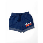 Newborn Dark Blue Denim Shorts - LTD