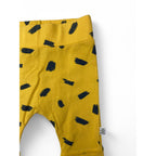 Newborn Yellow & Grey Swatch Cuffed Leggings - Woolworths
