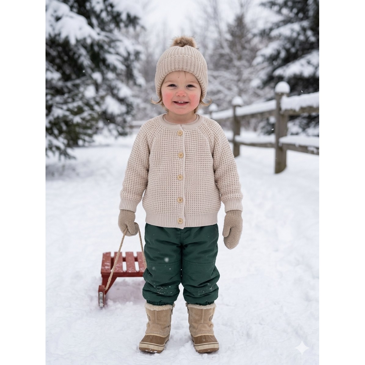 1-2Y KInitted cream luxurious jersey - Engepapa