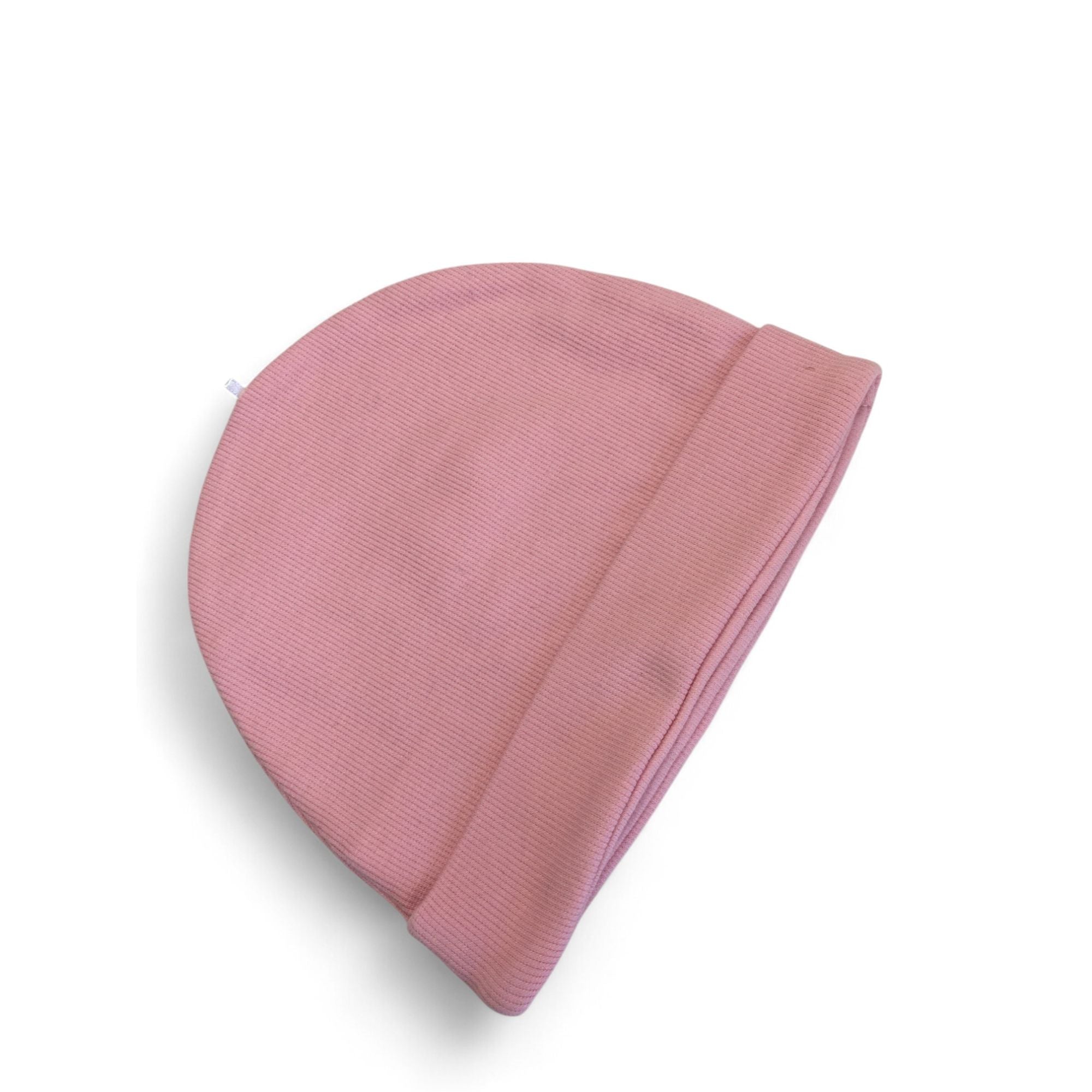 18-24M Pink Ribbed Cotton Beanie - C&A
