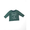 1-3M Sage Green Long Sleeve T Shirt - Woolworths