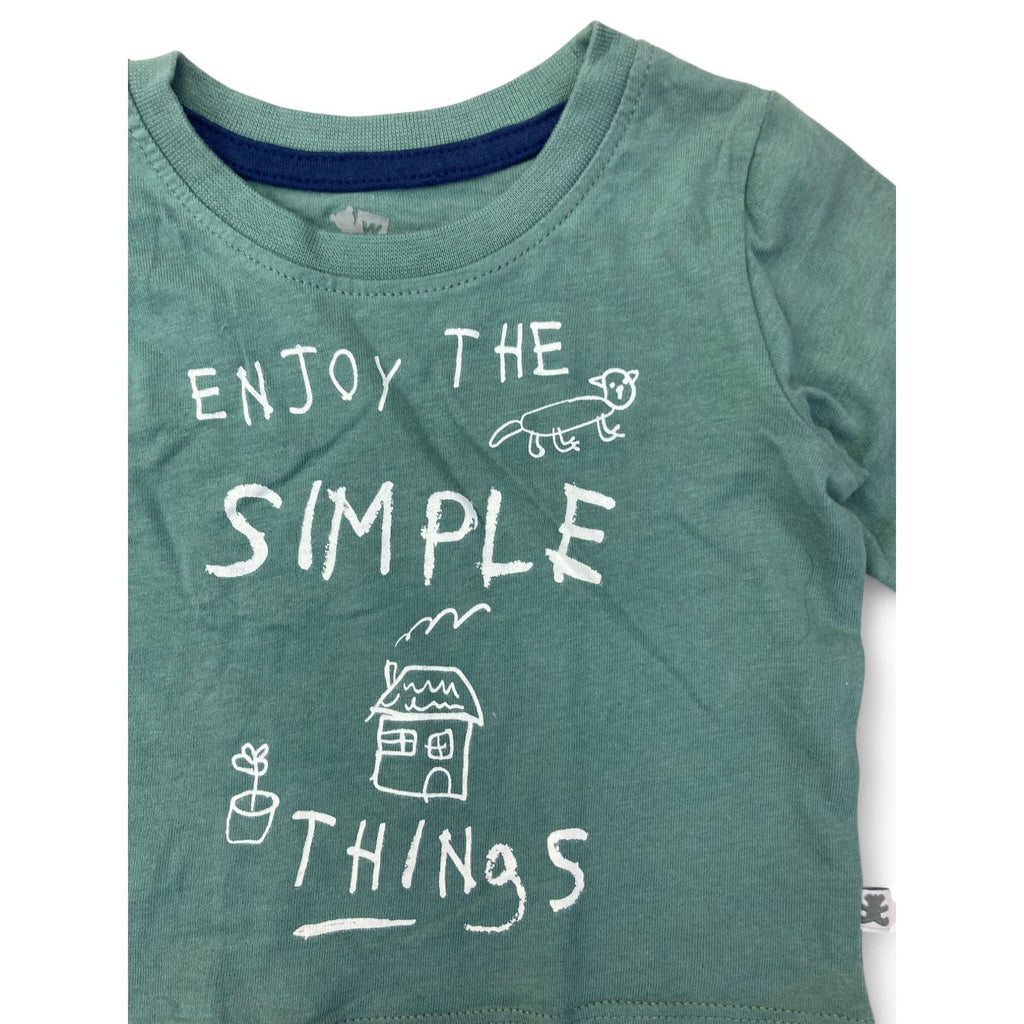 1-3M Sage Green Long Sleeve T Shirt - Woolworths