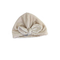 3-6M Cream Corduroy Bow Turban - Woolworths