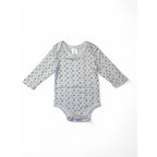 0-3M White Dotted Bodysuit - Clicks