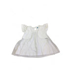 3-6M White & Silver Glitter Tunic Bolero Dress - Ackermans
