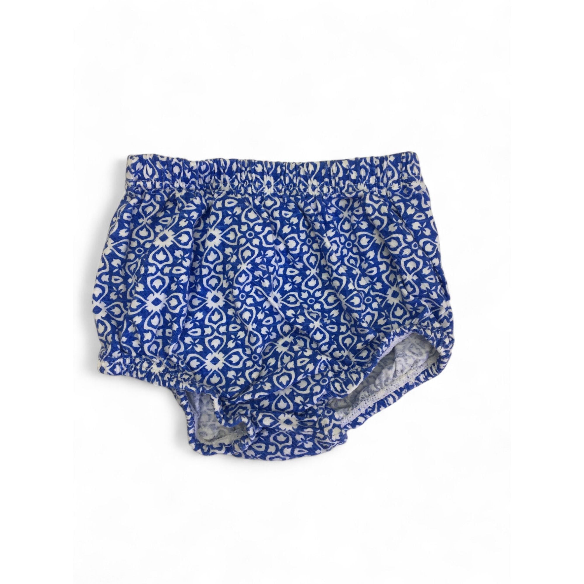 1-3M Blue & White Geometric Print Bloomer - Woolworths
