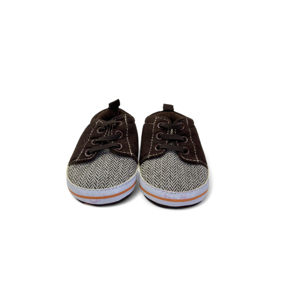 Size 1 - Brown Soft Sole Sneaker - Ackermans