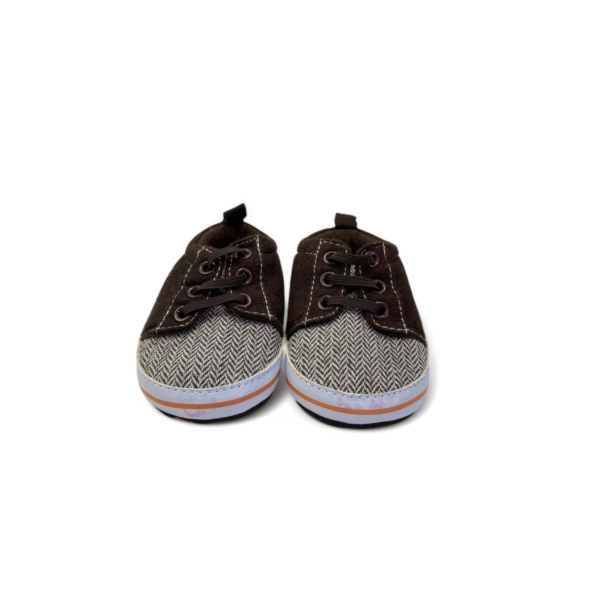 Size 1 - Brown Soft Sole Sneaker - Ackermans