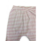 3-6M Pink & Cream Stripe Footed Leggings - Woolworths