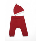 UK 2-4M Red "My First Christmas" Leggings & Beanie - H&M