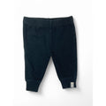 Newborn Black Cuffed Leggings - Cotton On