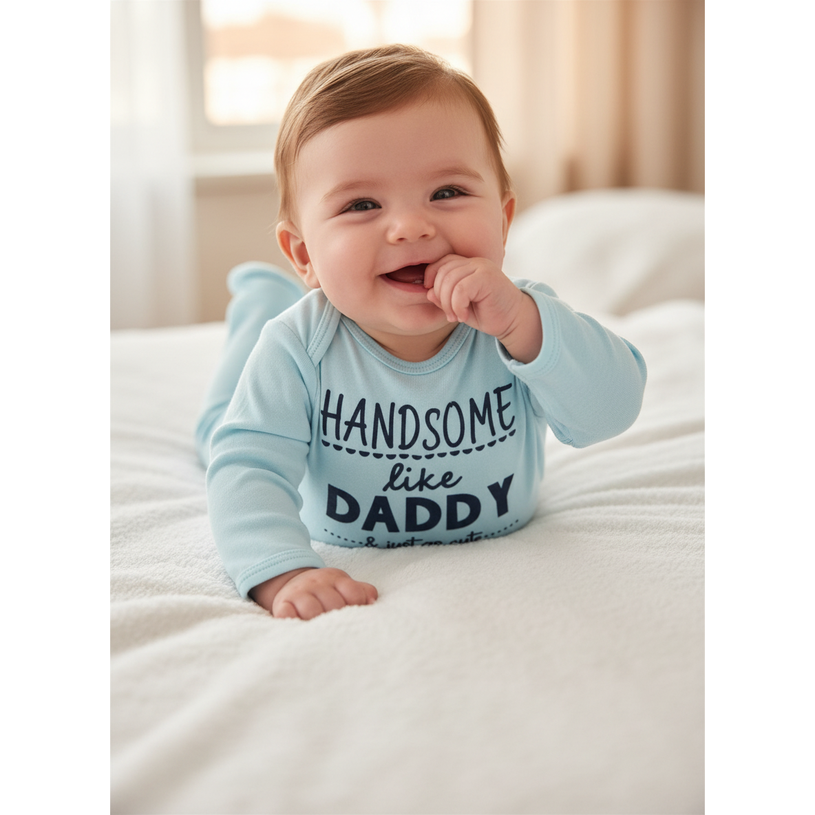 NEW Blue handsome like dag bodysuit & leggings - Jet