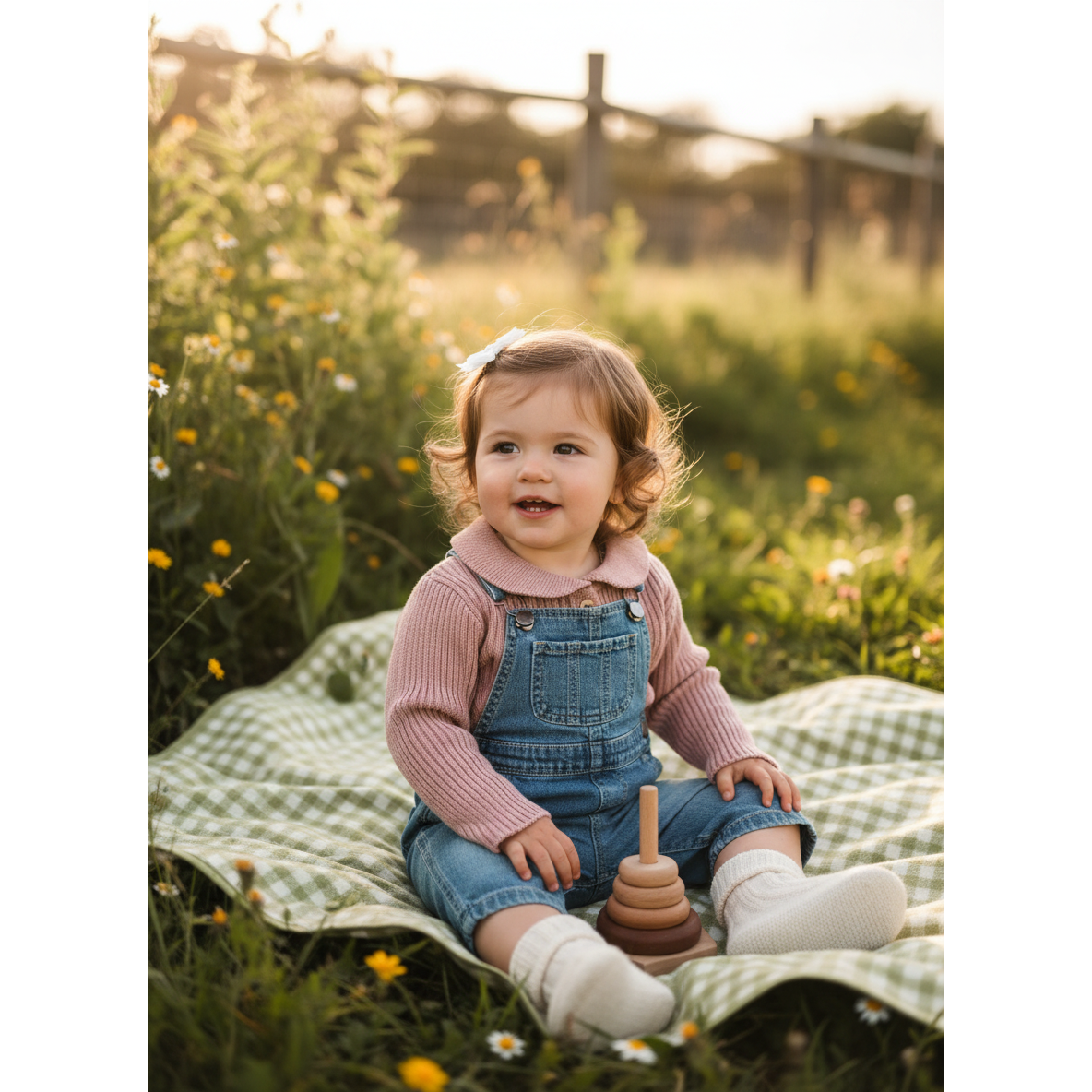 9-12M Dusty rose ribbed knitted cardigan - H & M