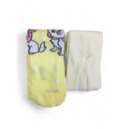 6-12M Light Yellow & Cream Marie Stockings - Disney