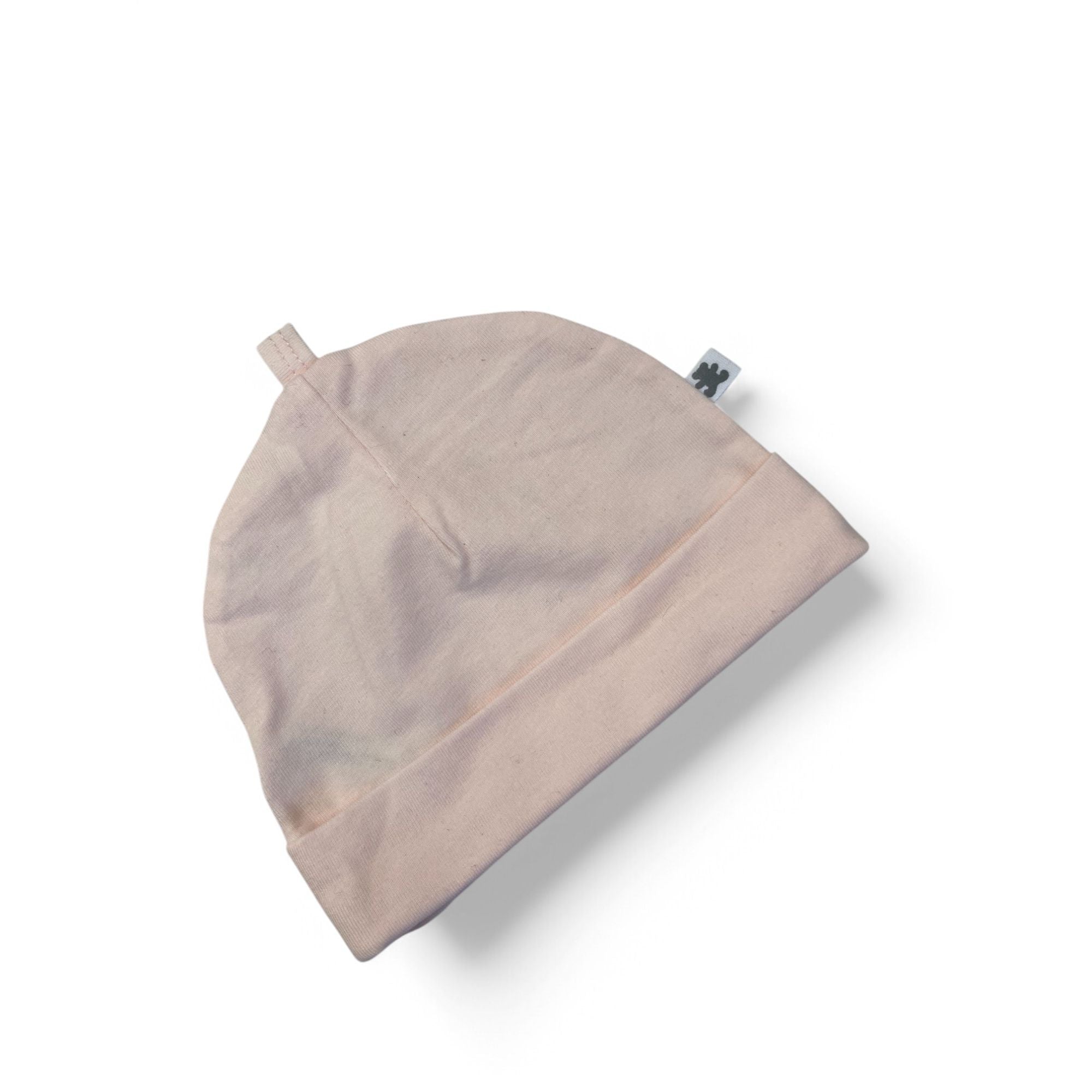 3-6M Light Pink Cotton Beanie - Woolworths