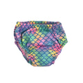 0-3M Colourful Mermaid Scale Swim Nappy - Sea Me Swim