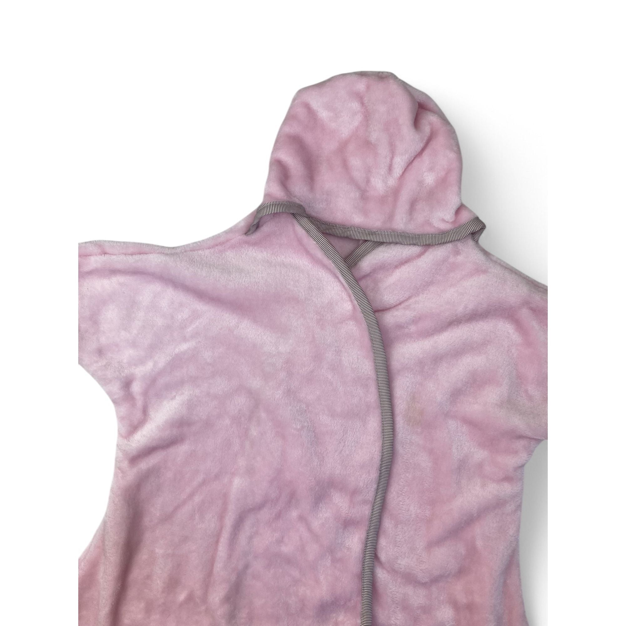 6-12M Light Pink Soft Fleece Starfish Swaddle Cover - Baby Brave